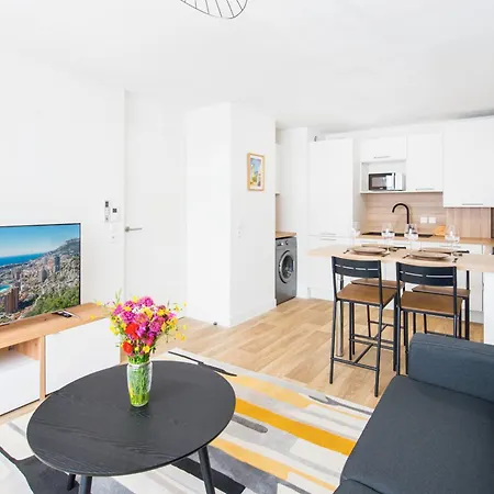 Bouin - Frontiere Monaco - Luxueux 2 Pieces Refait A Neuf Apartment *